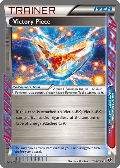 Victory Piece Plasma Storm Pokemon card