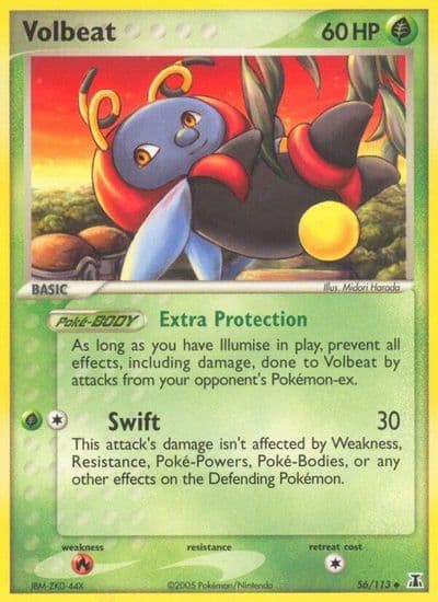 Volbeat Delta Species Pokemon card