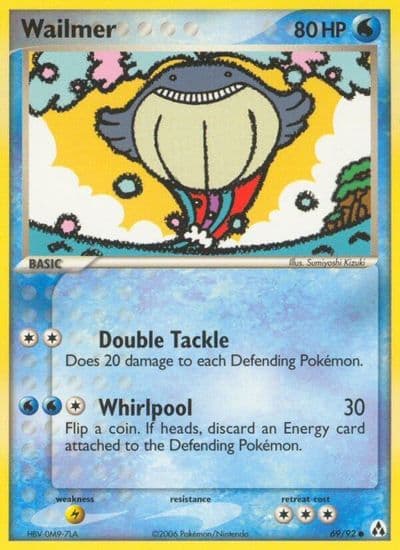 Wailmer Legend Maker Pokemon card