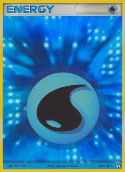 Water Energy Power Keepers Pokemon card