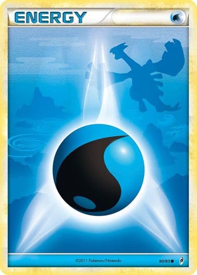 Water Energy Call of Legends Pokemon card