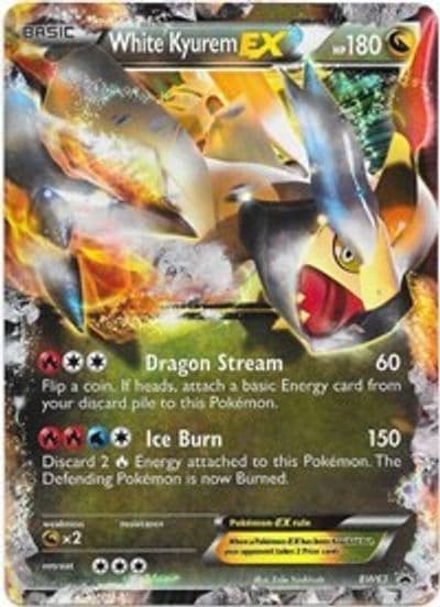 White Kyurem EX - BW63 Black and White Promos Pokemon card