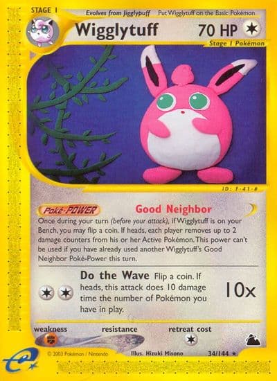 Wigglytuff Skyridge Pokemon card