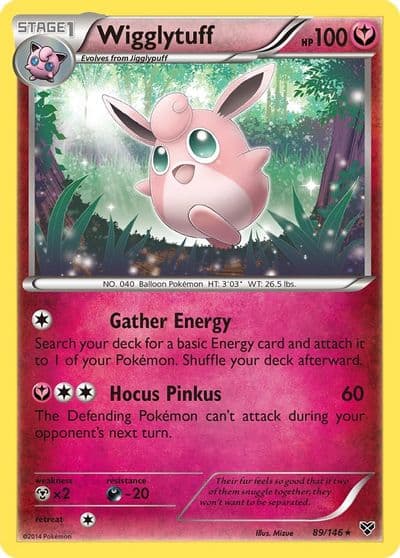 Wigglytuff (89) XY Base Set Pokemon card