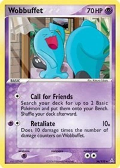 Wobbuffet Holon Phantoms Pokemon card