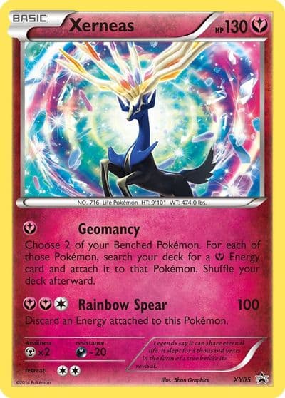 Xerneas - XY05 XY Promos Pokemon card