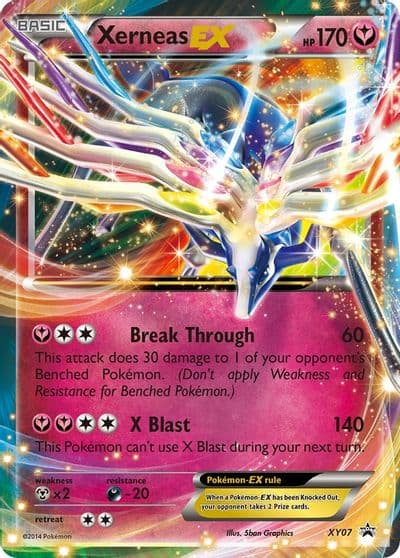 Xerneas EX - XY07 XY Promos Pokemon card