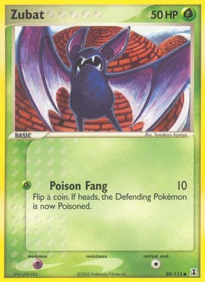 Zubat Delta Species Pokemon card