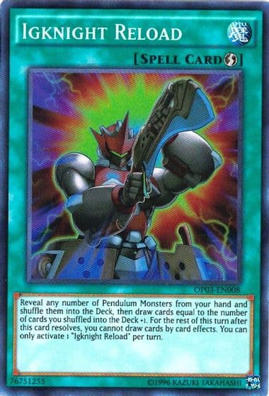 Igknight Reload OTS Tournament Pack 3 Yu-Gi-Oh! card