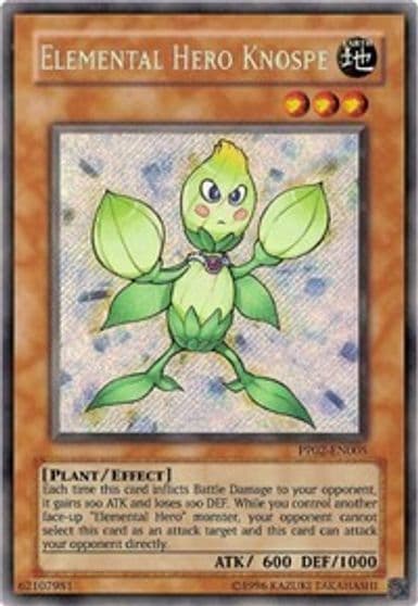 Elemental Hero Knospe Secret Rare Premium Pack 2 Yu-Gi-Oh! card