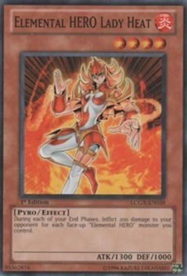 Elemental Hero Lady Heat Secret Rare Premium Pack 2 Yu-Gi-Oh! card