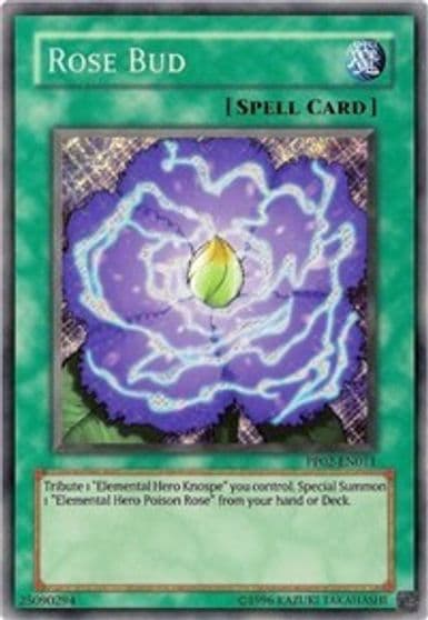 Rose Bud Secret Rare Premium Pack 2 Yu-Gi-Oh! card
