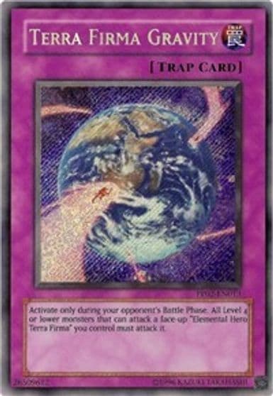Terra Firma Gravity Secret Rare Premium Pack 2 Yu-Gi-Oh! card