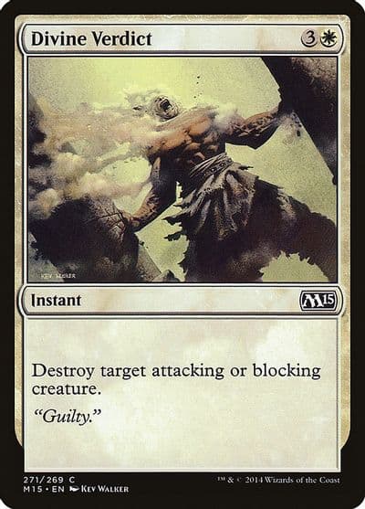 Divine Verdict Magic 2015 (M15) Magic card