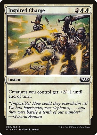 Inspired Charge Magic 2015 (M15) Magic card