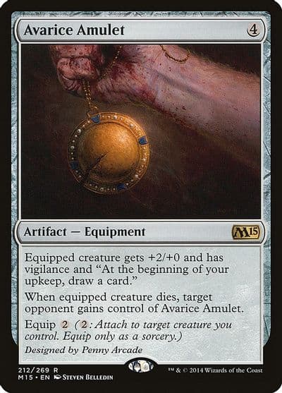 Avarice Amulet Magic 2015 (M15) Magic card