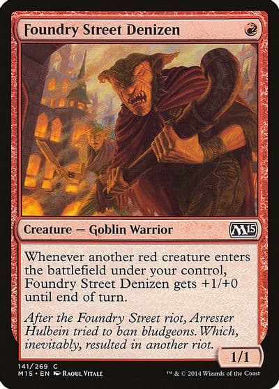 Foundry Street Denizen Magic 2015 (M15) Magic card