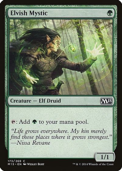 Elvish Mystic Magic 2015 (M15) Magic card
