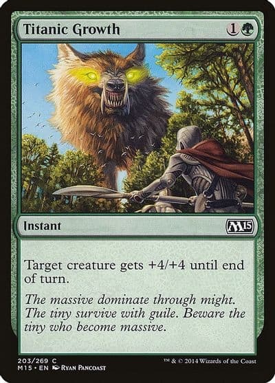 Titanic Growth Magic 2015 (M15) Magic card