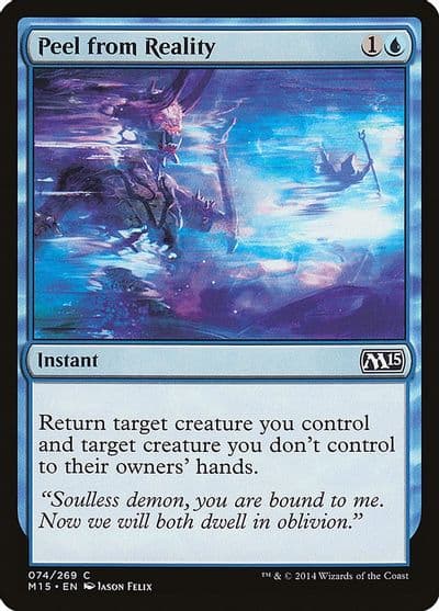 Peel from Reality Magic 2015 (M15) Magic card