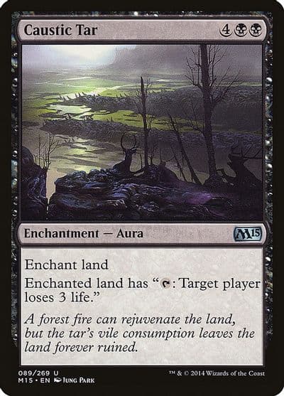 Caustic Tar Magic 2015 (M15) Magic card