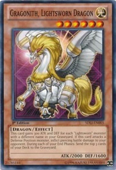 Gragonith Lightsworn Dragon Structure Deck: Realm of Light Yu-Gi-Oh! card