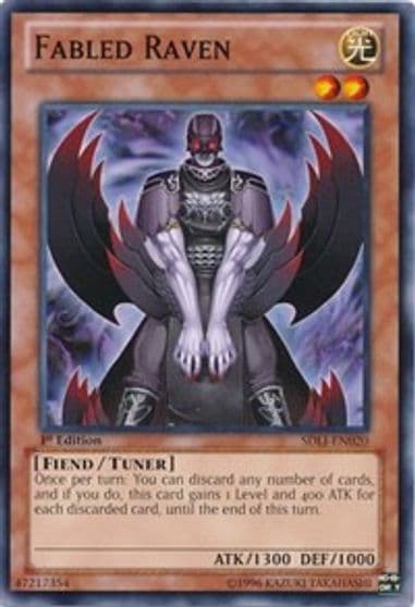 Fabled Raven Structure Deck: Realm of Light Yu-Gi-Oh! card