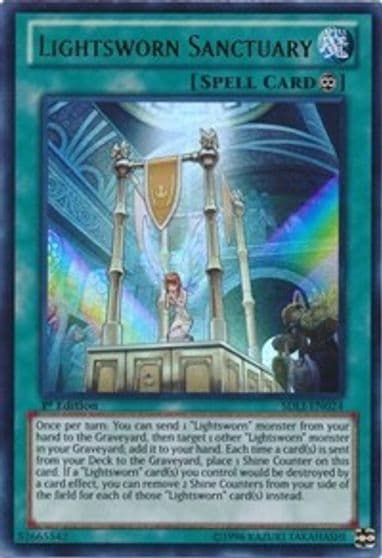 Lightsworn Sanctuary Structure Deck: Realm of Light Yu-Gi-Oh! card