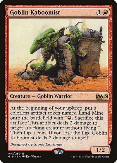 Goblin Kaboomist Magic 2015 (M15) Magic card