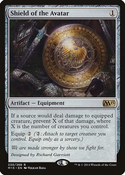 Shield of the Avatar Magic 2015 (M15) Magic card