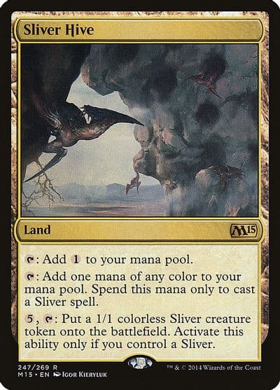 Sliver Hive Magic 2015 (M15) Magic card