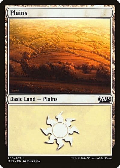 Plains 250 Magic 2015 (M15) Magic card