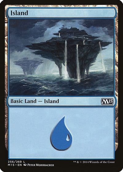 Island 256 Magic 2015 (M15) Magic card