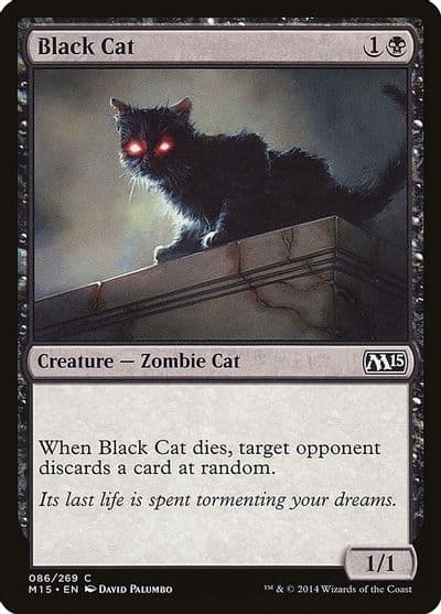 Black Cat Magic 2015 (M15) Magic card