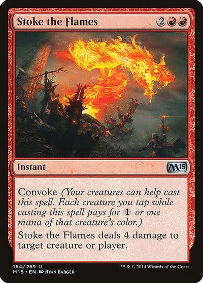 Stoke the Flames Magic 2015 (M15) Magic card