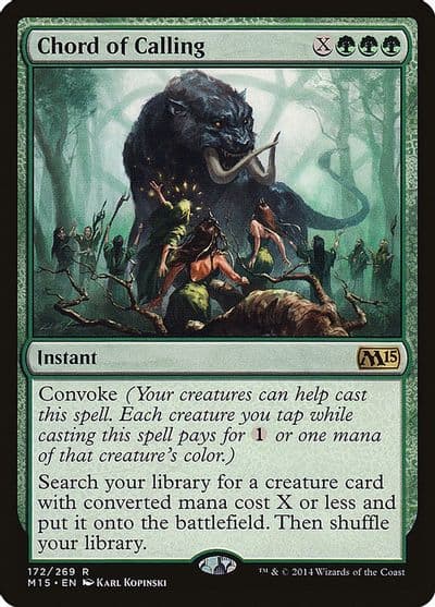 Chord of Calling Magic 2015 (M15) Magic card