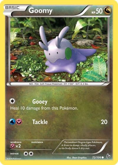 Goomy XY - Flashfire Pokemon card