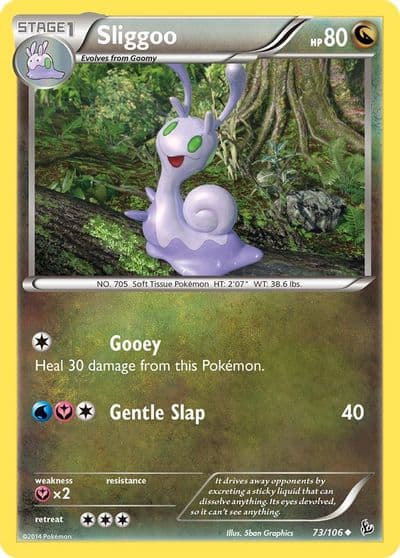 Sliggoo XY - Flashfire Pokemon card