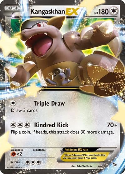 Kangaskhan EX XY - Flashfire Pokemon card
