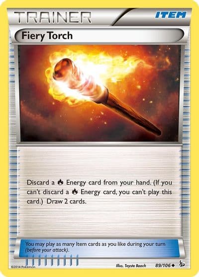 Fiery Torch XY - Flashfire Pokemon card
