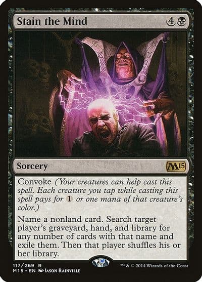 Stain the Mind Magic 2015 (M15) Magic card
