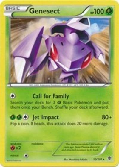 Genesect (BW Plasma Blast) Deck Exclusives Pokemon card