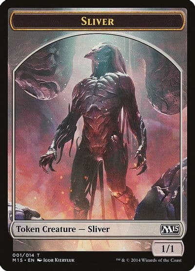 Sliver Token Magic 2015 (M15) Magic card