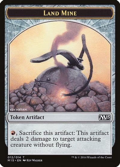 Land Mine Token Magic 2015 (M15) Magic card