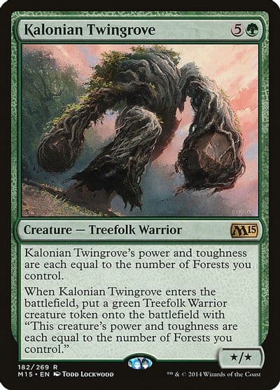 Kalonian Twingrove Magic 2015 (M15) Magic card