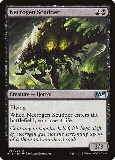 Necrogen Scudder Magic 2015 (M15) Magic card