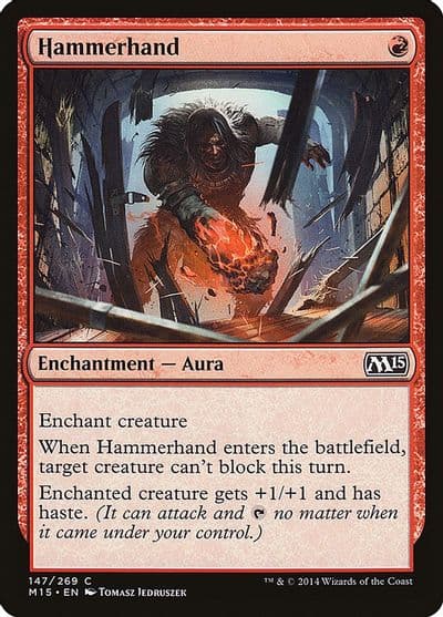 Hammerhand Magic 2015 (M15) Magic card