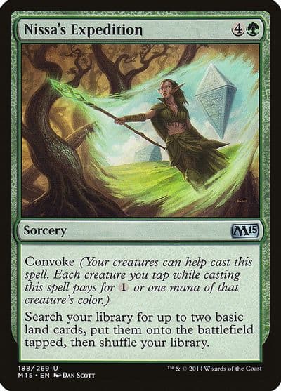 Nissas Expedition Magic 2015 (M15) Magic card