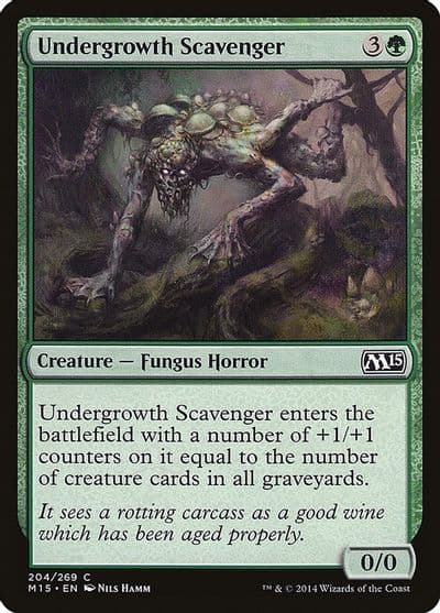 Undergrowth Scavenger Magic 2015 (M15) Magic card