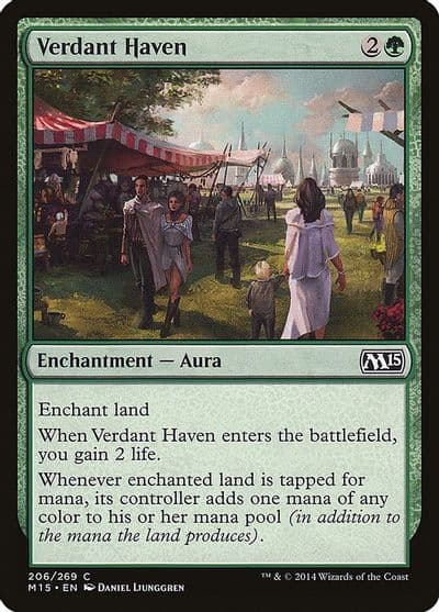 Verdant Haven Magic 2015 (M15) Magic card